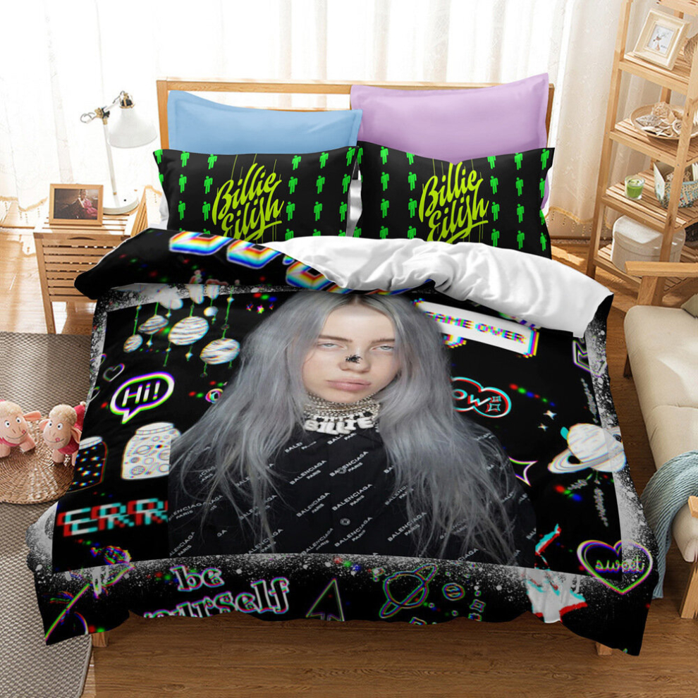 (JK5, Double(200x200cm)) Duvet cover, bedspread printed character Billie Billie.UK Size Sheets Single & Double KING,Super King Duvet Cover