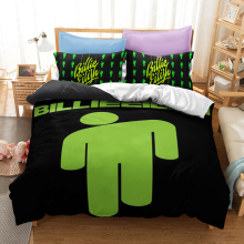 (JK24, Double(200x200cm)) Duvet cover, bedspread printed character Billie Billie.UK Size Sheets Single & Double KING,Super King Duvet Cover