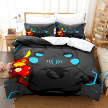 (13, King(220x240cm)) Pokémon Bed three piece set four piece set uk size duvet cover pillowcase