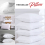 (FIRM DELUXE PILLOWS x2) Jumbo Pillows Pair Luxury Soft Bedding Pillows Set 6