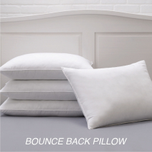 (BOUNCE BACK PILLOWS x 2) Moonlight Pillow For Baby Nursery Anti Bacterial Hotel Quality Pillows Pair