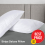 (STRIPE PILLOWS x2) Luxury Pillows Pair Super Soft Memory Foam Pillows 1