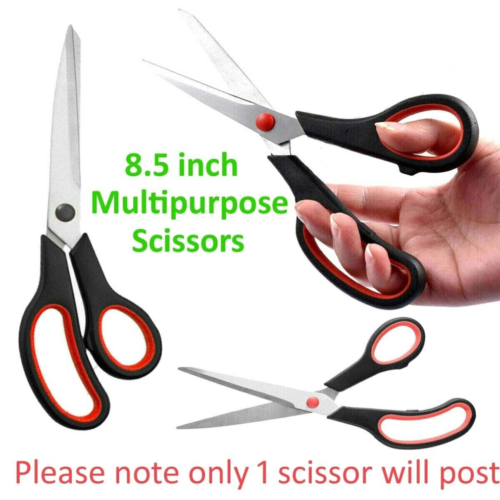 8.5'' TAILORING SCISSORS STAINLESS STEEL SHEARS DRESSMAKING FABRIC CRAFT CUTTING