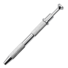 (Silver) Electronic Component Parts Gripper Catcher Screw Picker Tweezers Pick Up Tool