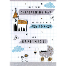 Christening Congratulations Greeting Card Second Nature Just To Say Cards