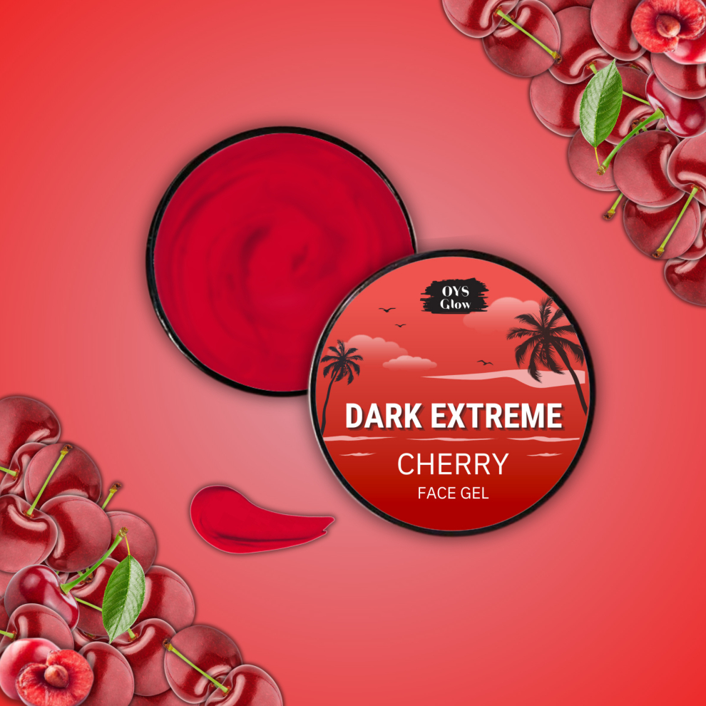 New Extreme Cherry Face Gel Tanning Gel 100g