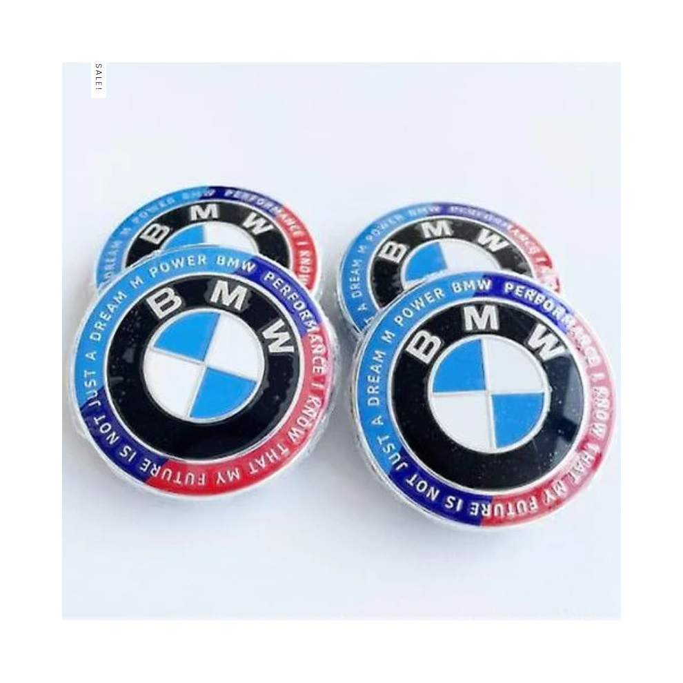 BMW 50TH ANNIVERSARY CAR HUB CAP