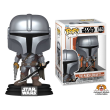 Star Wars: The Mandalorian with Darksaber Funko Pop! Vinyl Figure #663