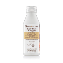 Creme of Nature Leave In Conditioner Butter Blend Argan Oil Flaxseed Oil Rinse-Out Leave-In 12 Oz