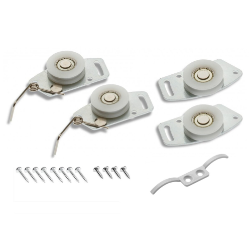 GTV MITO Plus Wardrobe Sliding Door System Replacement Wheels Set Only