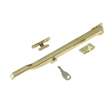 Window 10" Lockable Brassed Stay