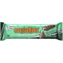 Grenade High Protein, Low Sugar Bar - Dark Chocolate Mint, 12 x 60 g