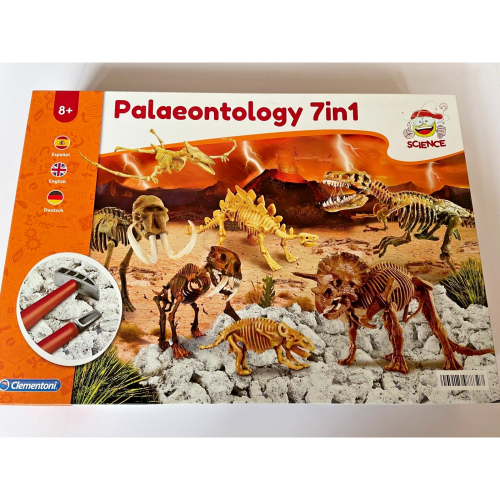 Clementoni Palaeontology 7 in 1 Dinosaur Science Craft Kit