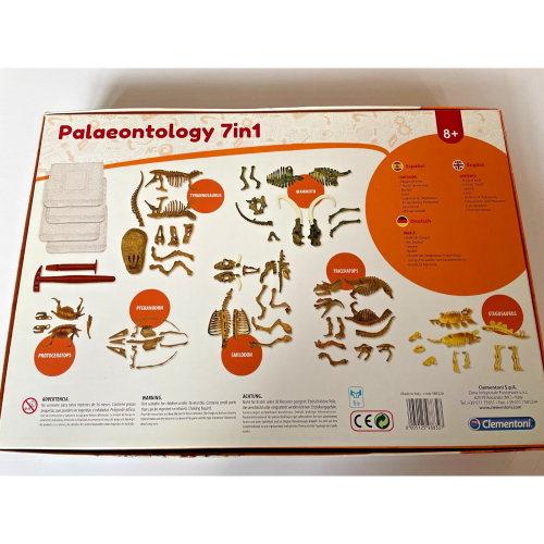 Clementoni Palaeontology 7 in 1 Dinosaur Science Craft Kit 1