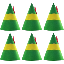 Christmas Elf Hat Buddy The Elf Hat Elf Costume Accessories Christmas Hats For Xmas Holiday Party Cosplay Gifts