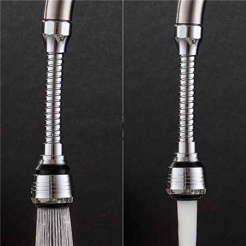 Kitchen Chromed Faucet Bubbler 360-degree Filter Nozzle 1