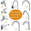 Kitchen Chromed Faucet Bubbler 360-degree Filter Nozzle 6