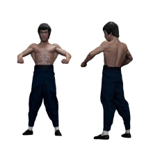 Bruce Lee Beeldhouwwerk Actie Figuur Model Speelgoed Kerstcadeau Decoratie Gift