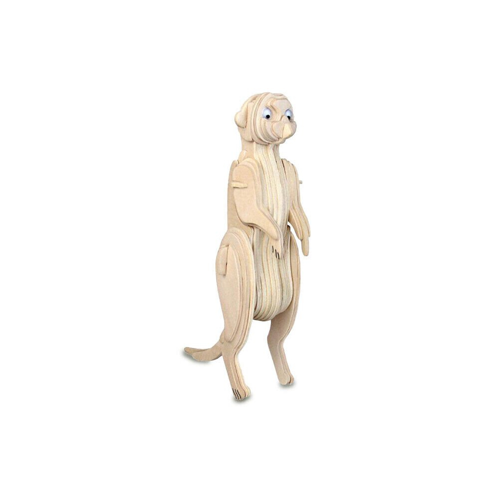 (Meerkat) Wooden Animal Craft Kit (R) -