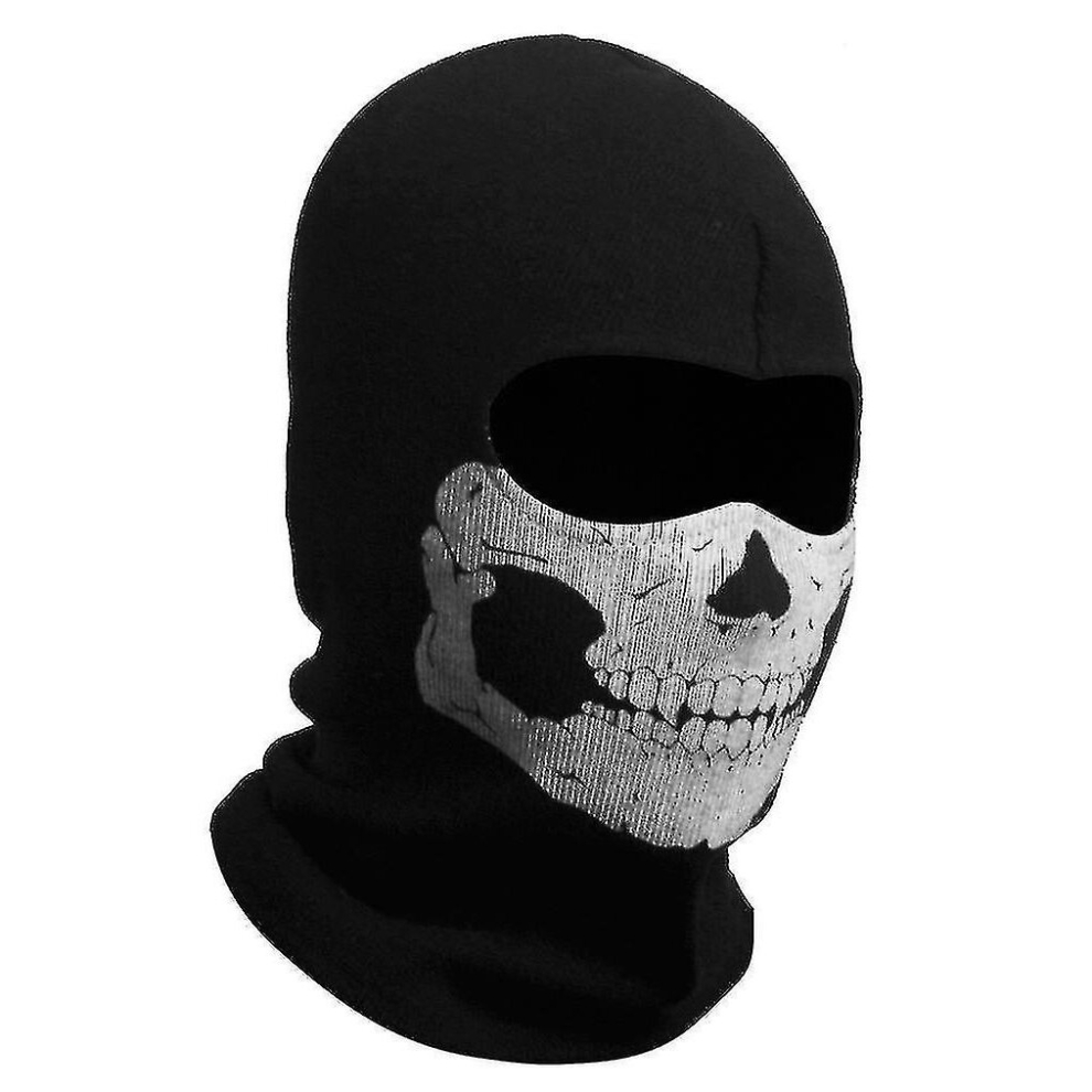 Skull Balaclava Ghosts Skull Full Face Mask For Cosplay Party Halloween Outdoor 9019139475871