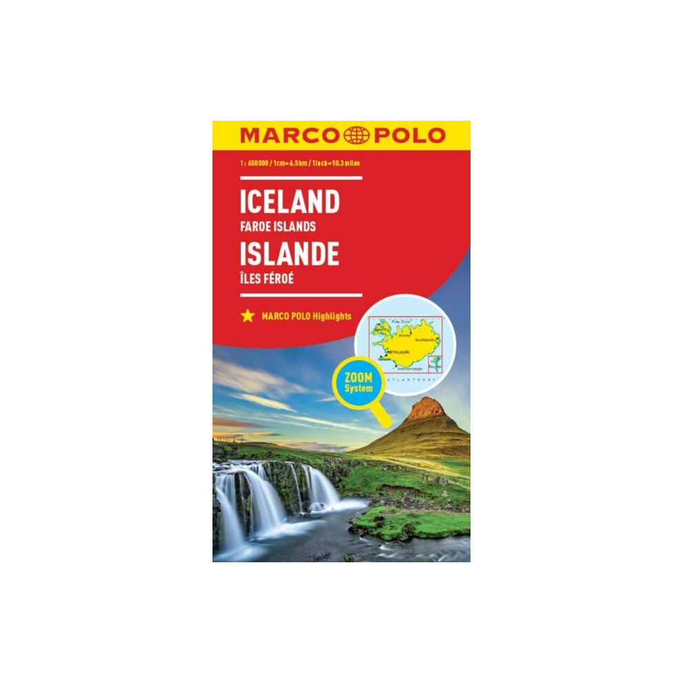 Iceland Marco Polo Map By Marco Polo