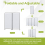 (Natural) Angel Living Room Divider 2 Panels 2