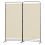 (Beige) Angel Living Room Divider 2 Panels 1