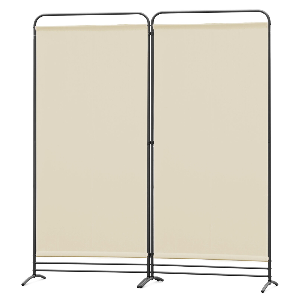(Beige) Angel Living Room Divider 2 Panels-image-OPC-PDBGM7T-NEW