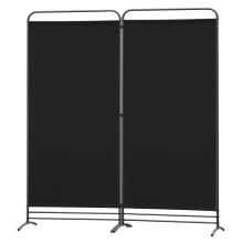(Black) Angel Living Room Divider 2 Panels