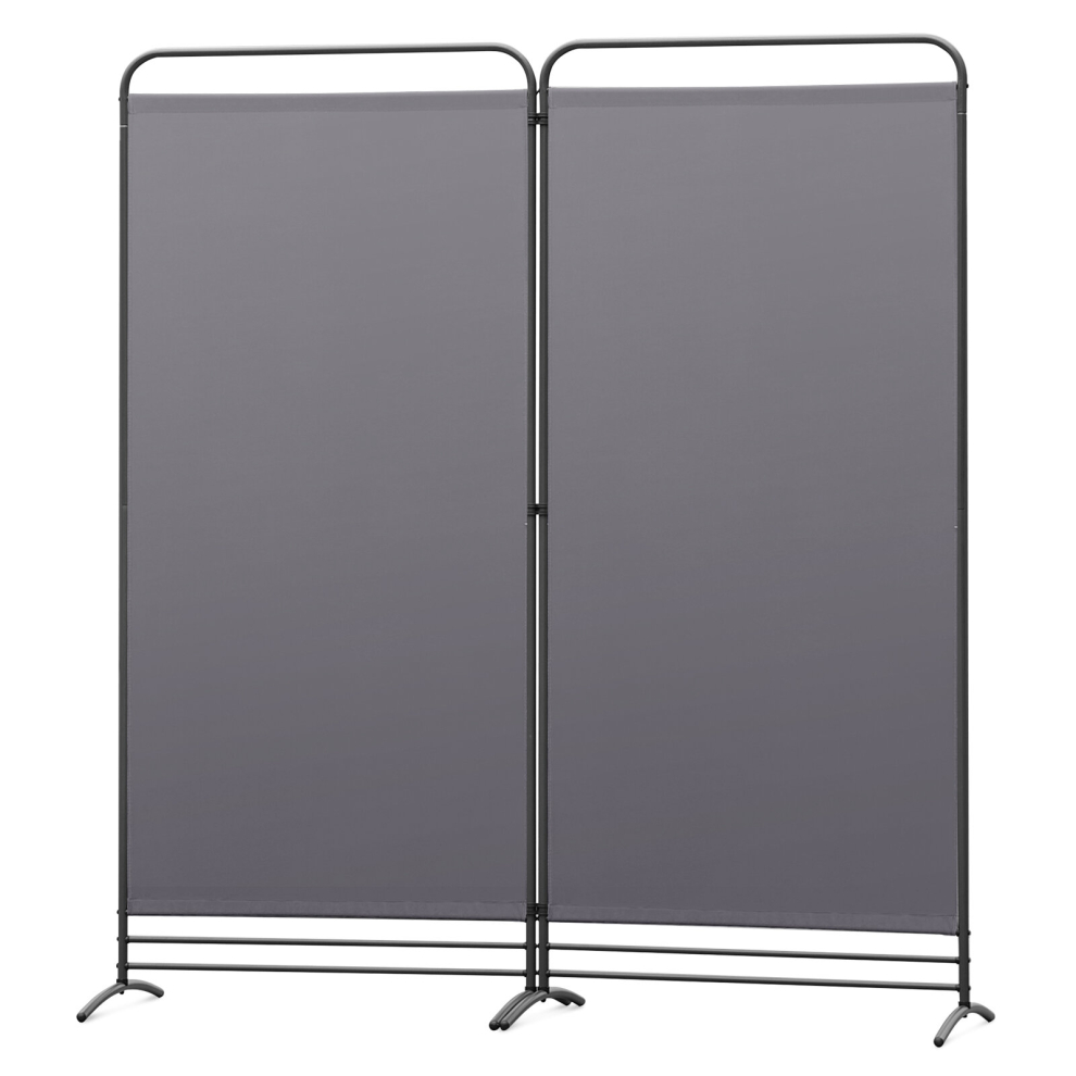 (Grey) Angel Living Room Divider 2 Panels-image-OPC-PDBGM7R-NEW