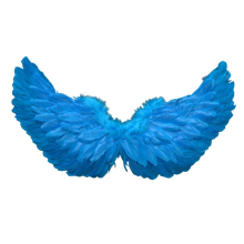 Angel Feather Wings With Elastic Straps Bright Color Lightweight Costume Cosplay Wings Photography