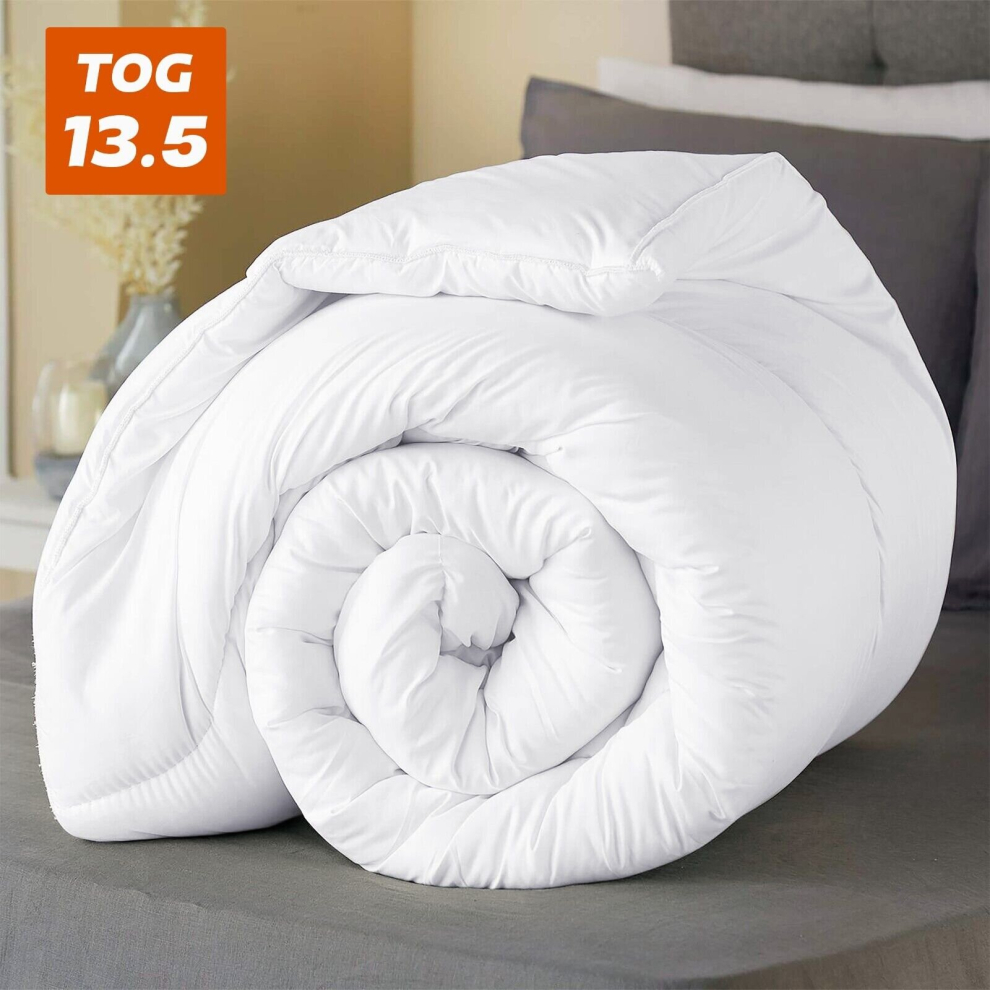 (Single) Winter Warm Duvet 13.5 Tog Anti-Allergy Single Double King Sizes