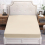 (DOUBLE, CREAM) Extra Deep Fitted Sheet For Single Double King Bed 3