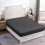 (DOUBLE, CHARCOAL) Extra Deep Fitted Sheet For Single Double King Bed 1