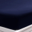 (DOUBLE, NAVY) Extra Deep Fitted Sheet For Single Double King Bed 5