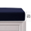 (SINGLE, NAVY) Extra Deep Fitted Sheet For Single Double King Bed 3