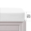(SINGLE, WHITE) Extra Deep Fitted Sheet For Single Double King Bed 2
