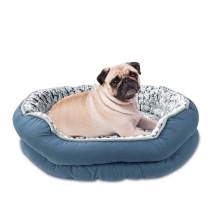 (Large) Pet Dog Bed Cat Beds Luxury Soft Washable Puppy Cushion Warm Pet Basket-S M L