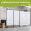 (Natural) Angel Living 4 Panels Foldable Room Divider 5