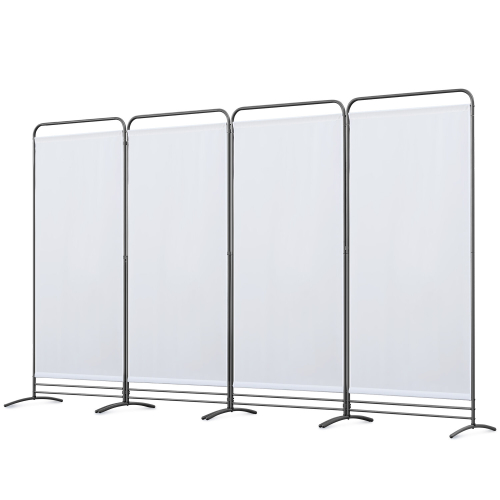 (Natural) Angel Living 4 Panels Foldable Room Divider