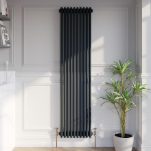 Traditional Colosseum Vertical Triple Bar Column Radiator 1800x470mm Anthracite