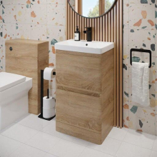 Regis Wood Free Standing Vanity Unit & Basin - 500mm