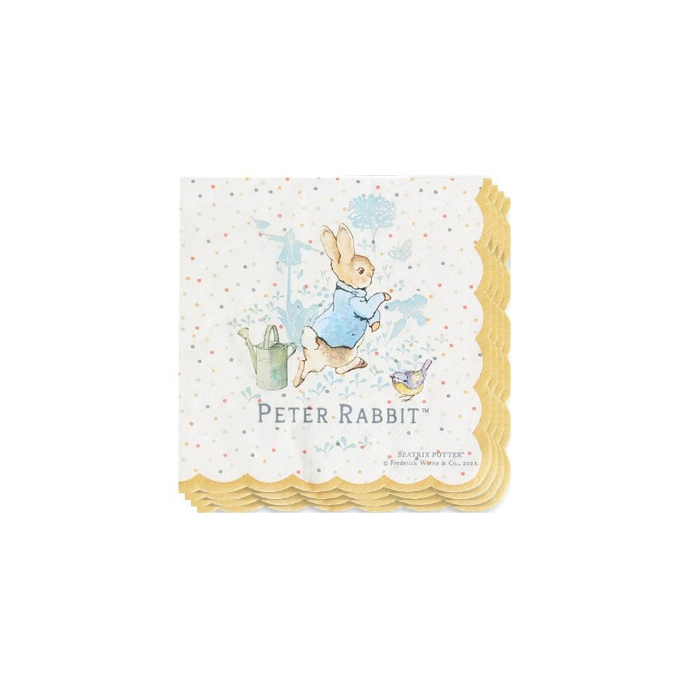 Smiffy's Peter Rabbit Luncheon Napkins 33Cm 2Ply - Pack Of 16