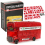(Red) Creative IQ 3D Crystal Puzzle Jigsaw Blocks Assembling Bus Car Model DIY Toys 3