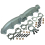 EXHAUST MANIFOLD FOR BMW 330d 525d 530d 730d 3.0d E46 E53 E39 E60 E65 E83 11627788422 7