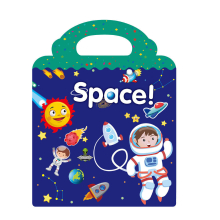 (dark blue) DIY Scene Sticker Eco Friendly Children Activity Sticker Book Handmade Puzzle Toys Kids Gift Scene Sticker for kids