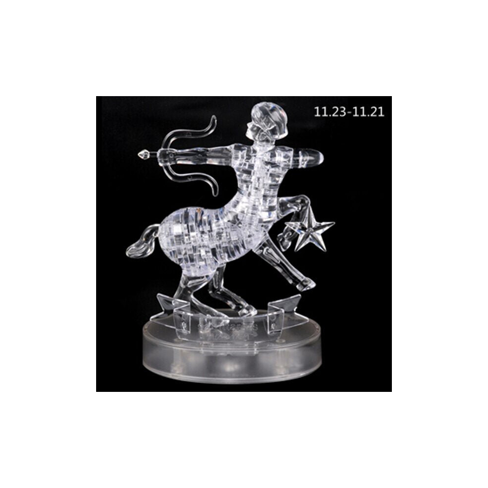 (Sagittarius) Blocks Constellation 3D Crystal Puzzles With LED Lights 41 PCS-image-OPC-PDBYHXC-NEW