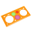 (Blue) 1 Pc Multi-functional Puzzle Ruler Set Spirograph Geometric Painting Template Ruler Drafting Tools Students Drawing Toys Art Tools 6