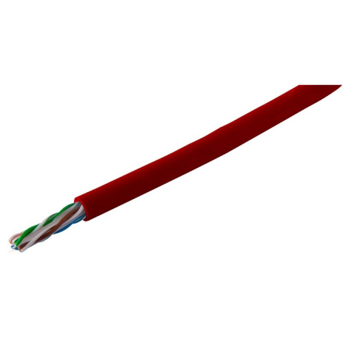 Samson 305m Samson CAT6 Pure Copper LSZH RED Internal Network Cable HDBaseT Certified 2
