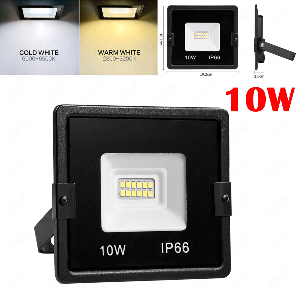 (10W) Floodlight Floodlight Led Outdoor Building Spotlight 10200w Lamp Light Ip66